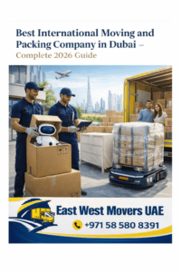 East West Movers UAE providing international moving, packing, and shipping services in Dubai