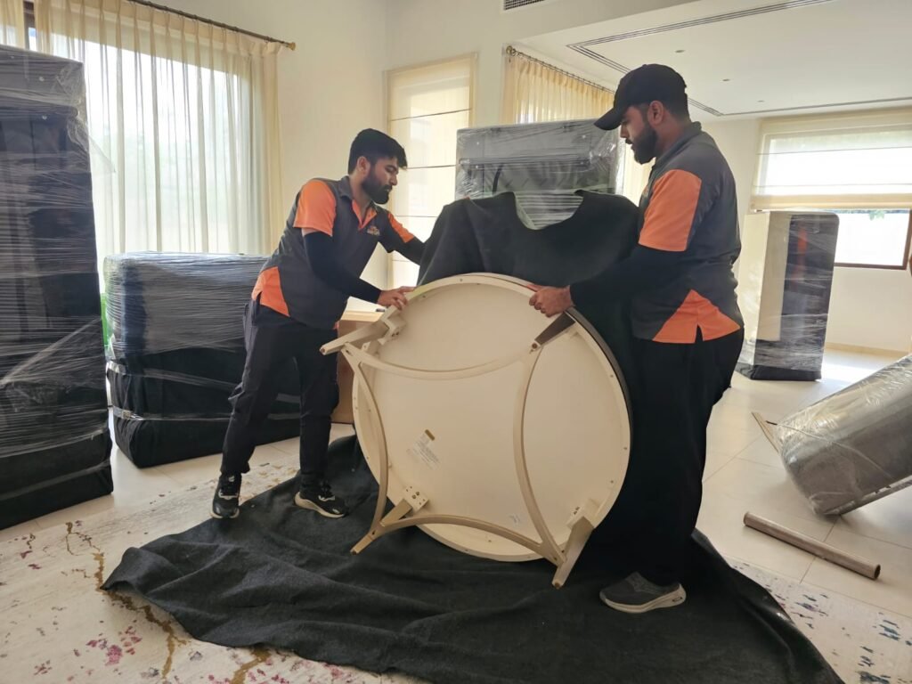 Professional packing service for Palm Jumeirah apartment and villa shifting