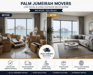 Palm Jumeirah Movers for Local and Long Distance Relocation